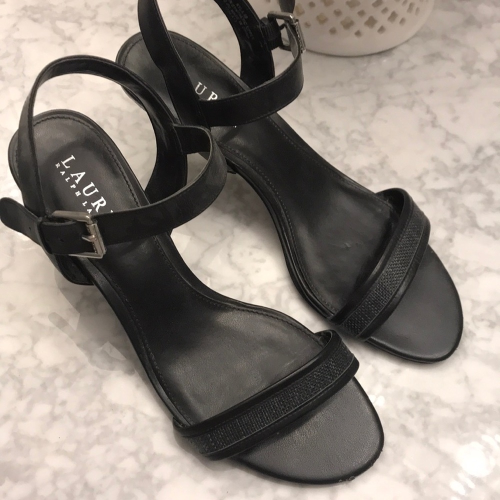 Women’s black Ralph Lauren heels size 8